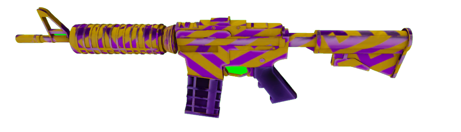 Purple Yellow Wrap (SilencerAR)