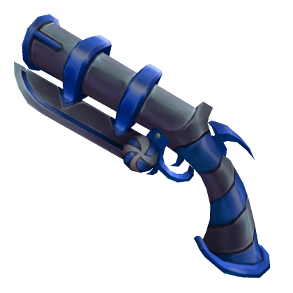 Blue Swirly Gun (2021)