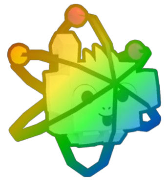 Atomic Monkey (Rainbow)