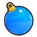 Blue Christmas Ornament