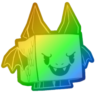 Cartoon Demon (Rainbow)